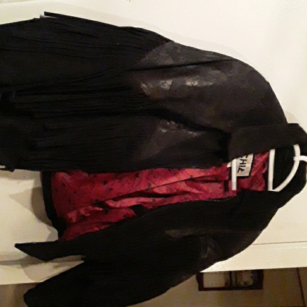 Vintage chia leather jacket